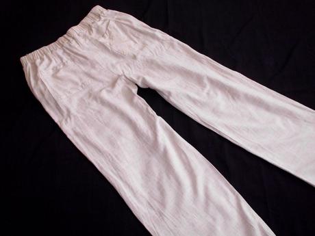 Širšie letné s ľanom, m