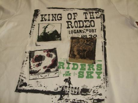 Tričko king of the rodeo, kenvelo,128