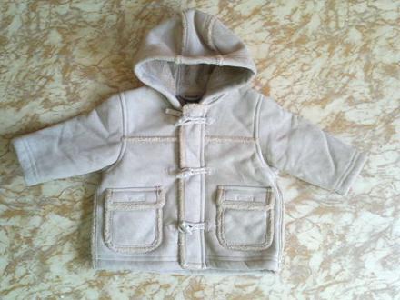 Koženková bundička pre drobca, 9-12m, next,80