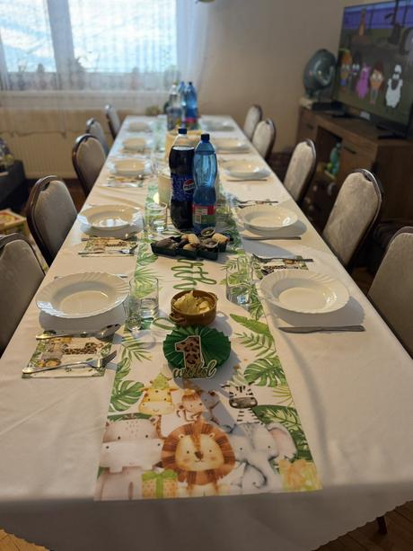 Narodeninová výzdoba safari 1 rok safari,