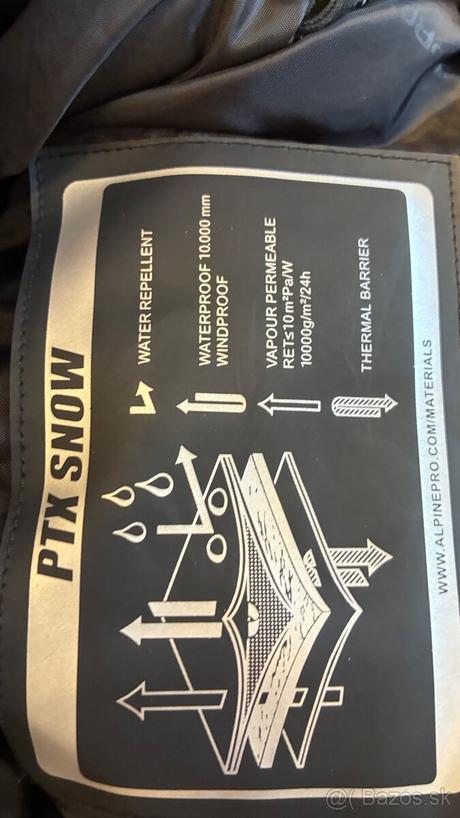 Lyžiarska bunda, alpine pro,m