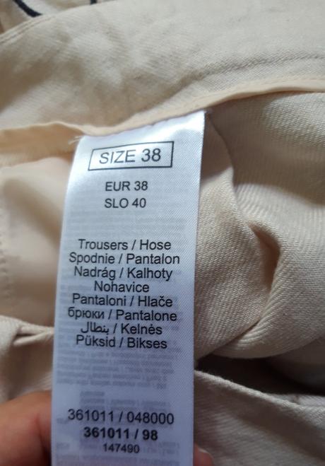 Letné nohavice, orsay,38