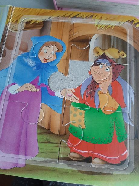 Puzzle knižky,