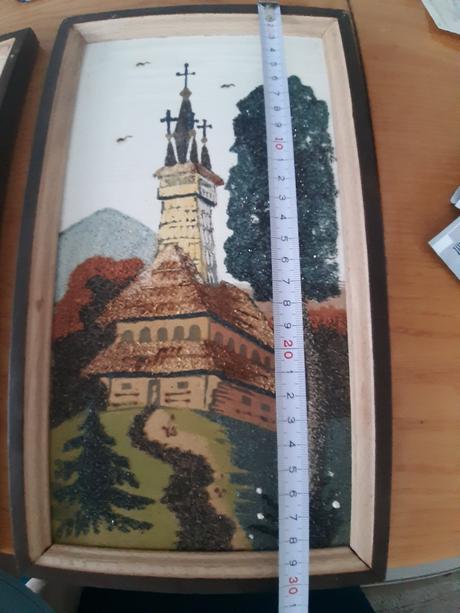 Trblietavý maľovaný obraz, 