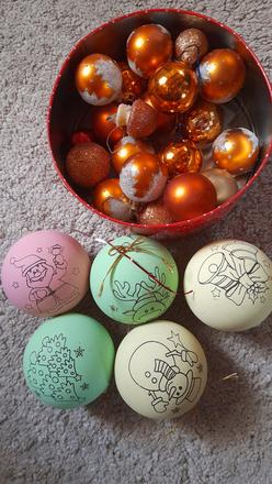 Vianočné ozdoby, čiapky, m