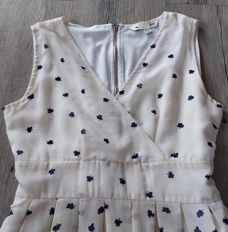 Smotanovo modré šaty, yumi,38