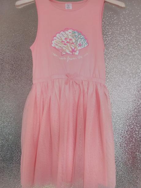 Šaty bez rukávov s tylovou sukňou, pepco,134