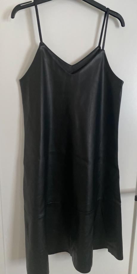 Kožené šaty, zara,164