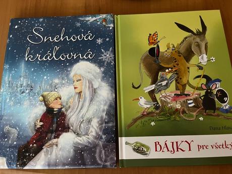 Knihy nové snehová kráľovná a bájky pre všetkých,
