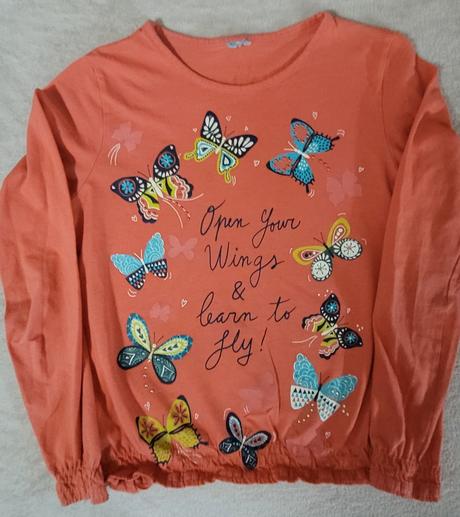 Tričká 2ks  +šaty/tunika, 134