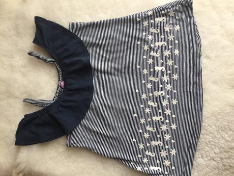 Top na ramienka s volánom, vel 128, dopodopo,128