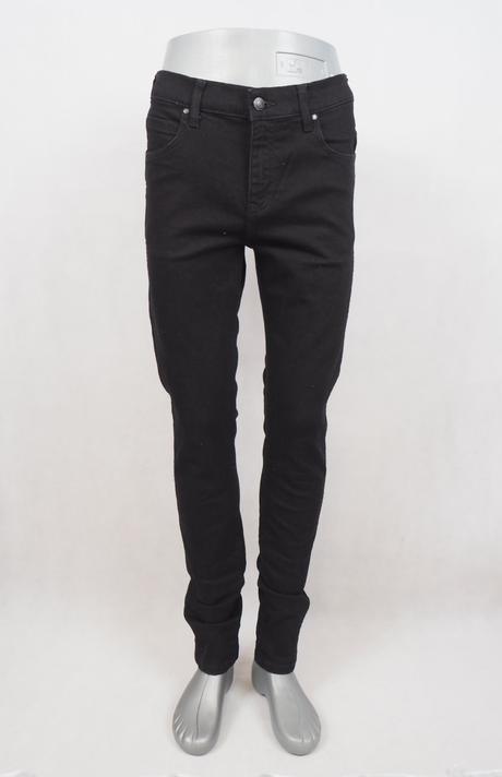 Luxusné čierne rifle dr denim, m