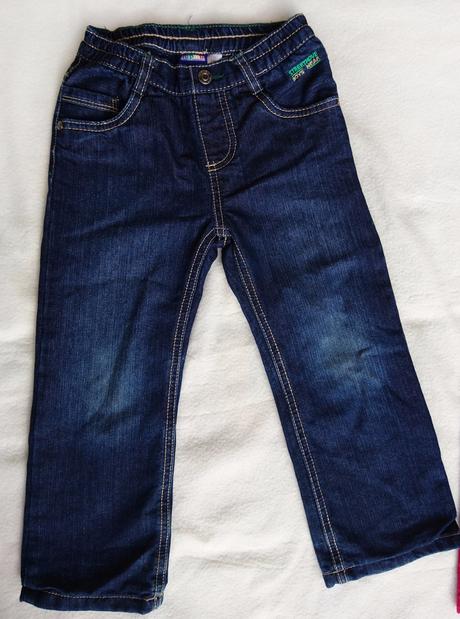 Rifle zateplené - širší strih, 104, lupilu,104