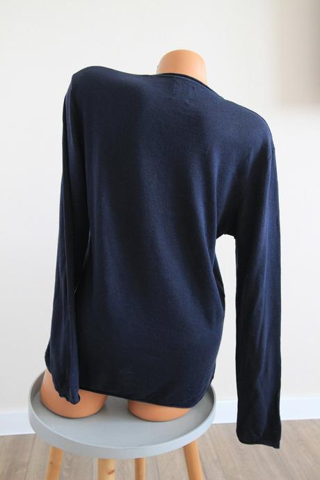 Tmavo modrý sveter, zara, m, zara,m