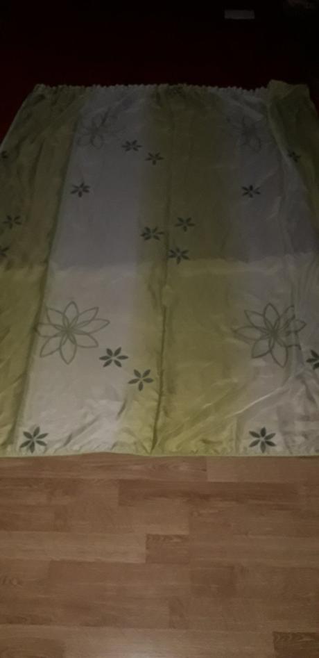 2x zaves zeleny kvetinový cena spolu,