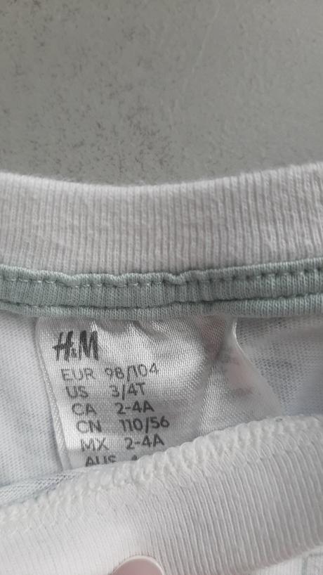 Pyžamo dinosaurus, h&m,98