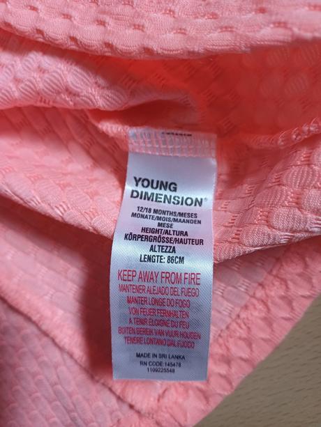 Krásne šaty v.86 / 12-18mes, matalan,86