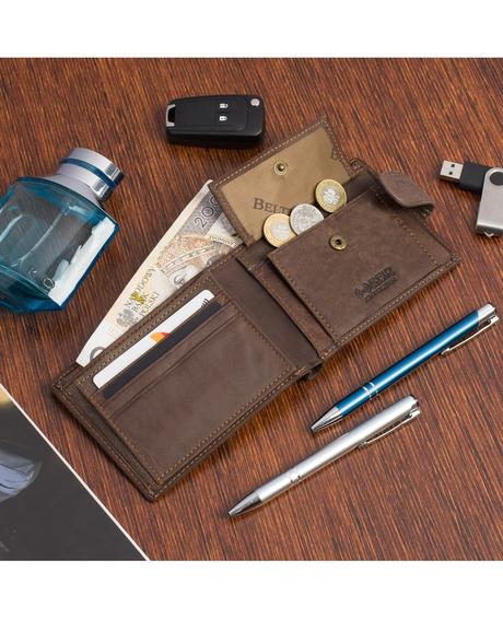 Pánska kožená peňaženka frid i46, 