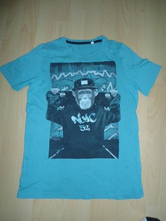 Zelene tricko opica, c&a,146