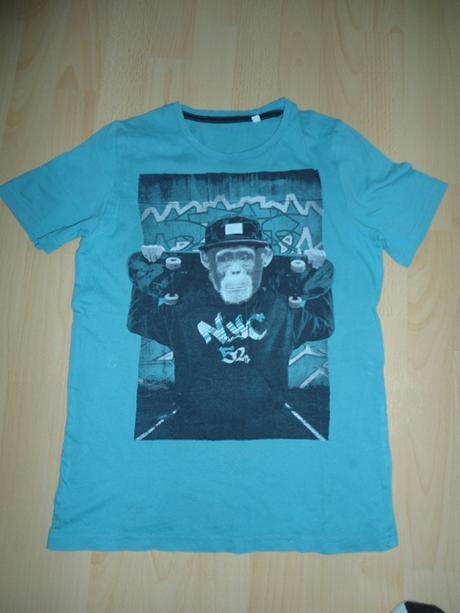 Zelene tricko opica, c&a,146