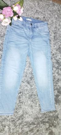 Zateplené rifle, denim,116
