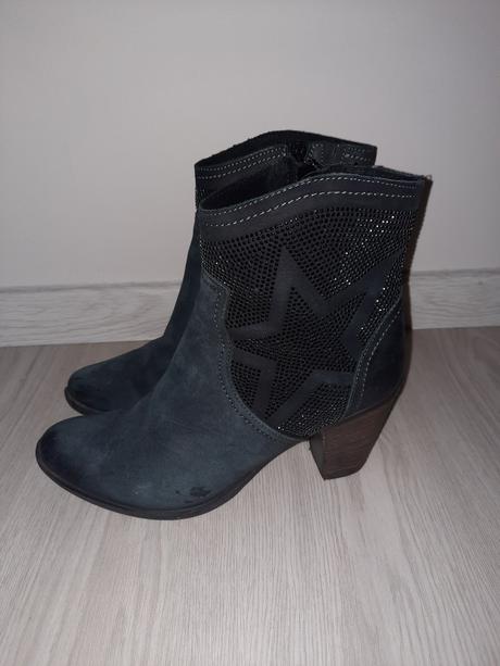 Kožené čižmy tamaris, tamaris,37