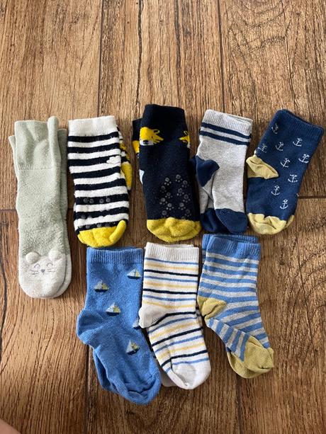 Ponožky 8párov, lupilu,19