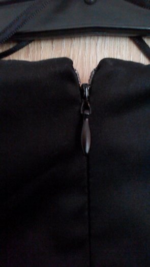 Biznis cierne saty na opasku h&m 36, h&m,s