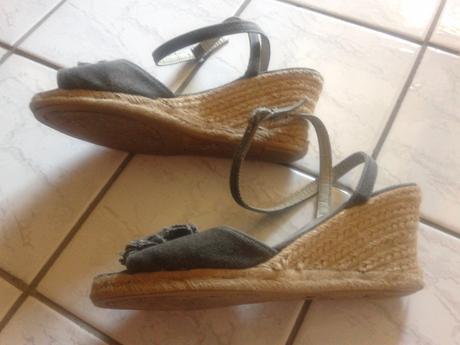 Rifľové sandalky, 40