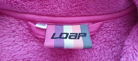 Loap huňatá fleece mikina, loap,116