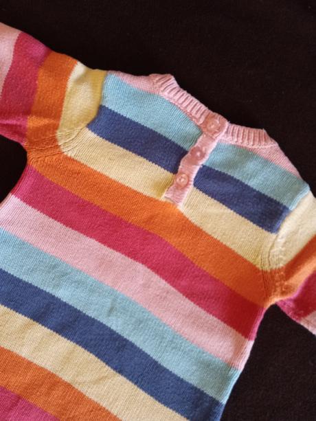 Pletený bavlnený svetrík, next,68