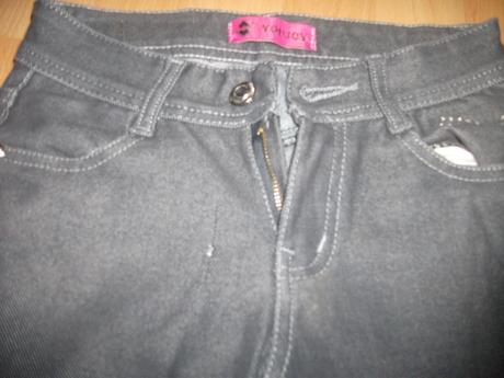 Elasticke rifle tenke ciernej a sedej farby, 140