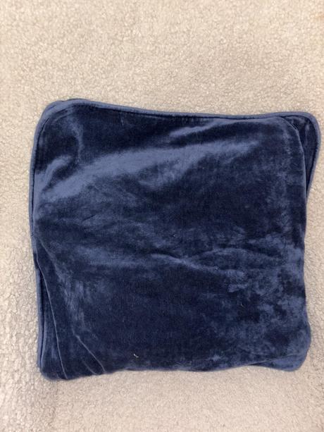 Zamatová obliečka na vankúš 45x45 cm,