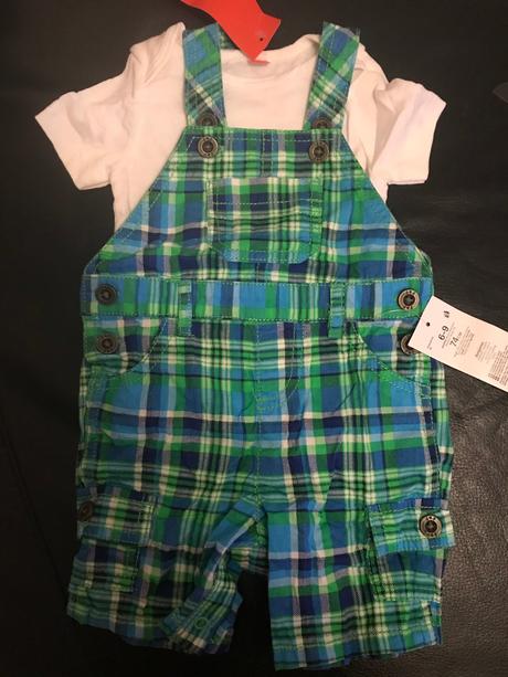 Krátke nohavice + body, f&f,74