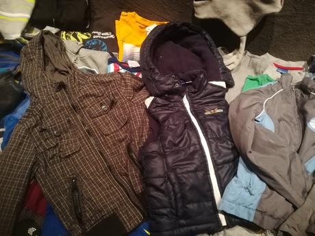 Balík oblečenia pre chlapca 110 - 116 jeseň /zima, 104–116