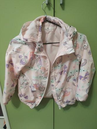 Vetrovka pre dievčatá, h&m,122