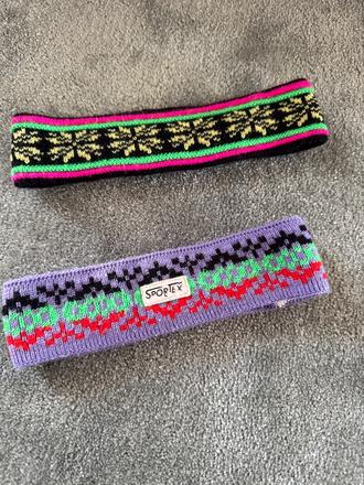 Čelenky zimné 2ks sportex,