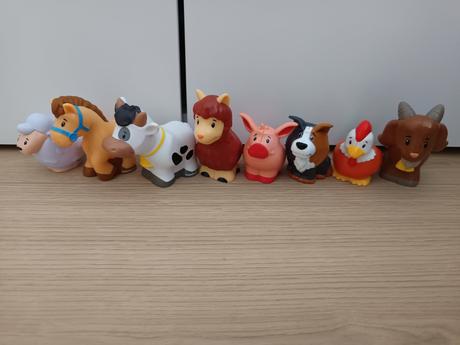 Sada zvieratiek little people fisher prices -, 