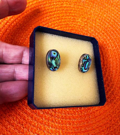 Starožitná súprava náušnice + medajlón, 