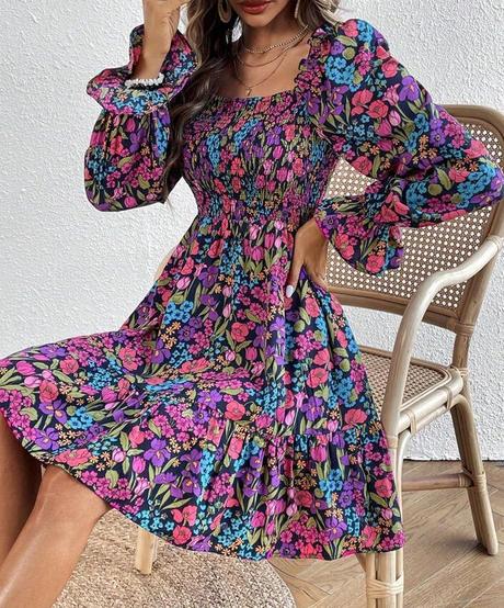 Krasne kvetinkove saty, xs