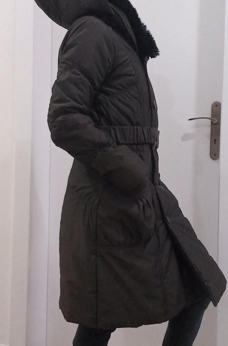 Teplý zimný kaabát c&, c&a,xs