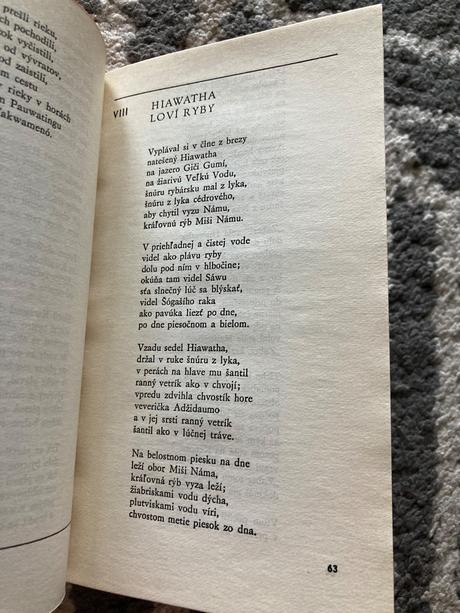 Pieseň o hiawathovi longfellow henry wadsworth, 