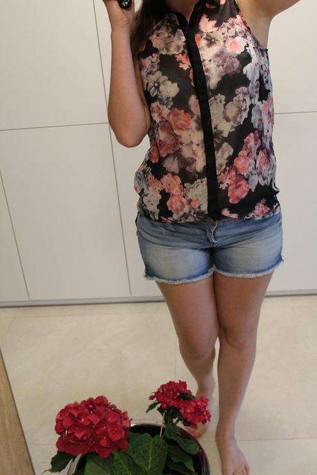 Priehľadná predĺžená blúzka, pimkie,m