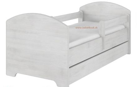 Detská postel 160x80 + matrac grátis-norska sosna, šírka (cm): 80,dĺžka (cm): 160