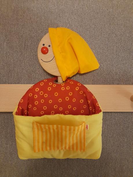 Haba drevený vešiak na stenu,