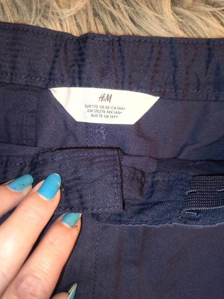 Chlapčenské krátke nohavice, h&m,170