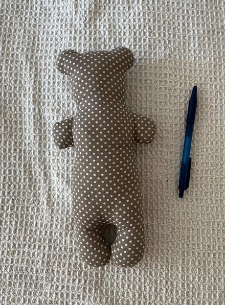 Handmade látkový koník a medveď,