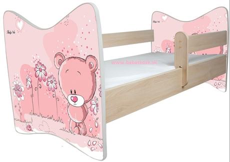 Detská posteľ oskar 140x 70+ matrac, šírka (cm): 70,dĺžka (cm): 140