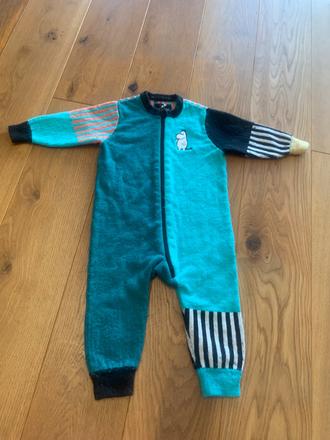 Reima moomin termoprádlo merino overal 80/86, reima,80