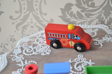 3 x drevený vláčik, 